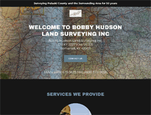 Tablet Screenshot of hudson-survey.com